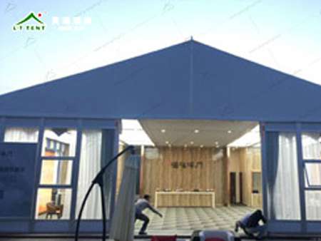 安徽文一地產-售樓處篷房案例