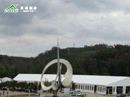 云南世博園-景區篷房案例