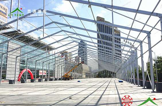 3821568883192123.jpg 靈通篷房為農(nóng)高會搭建會展篷房