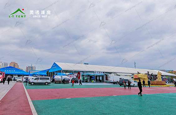 7591568883189459.jpg 靈通篷房為農(nóng)高會搭建會展篷房