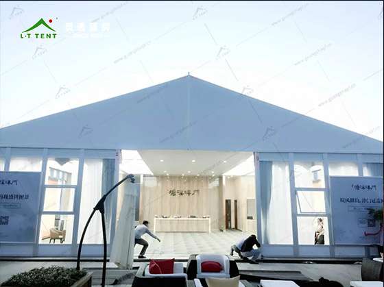 靈通供應售樓處篷房 商丘豫達置業房地產活動篷房