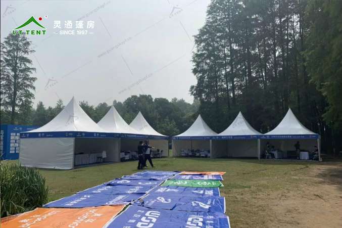 軍用篷房生產廠家 靈通賽事篷房為軍運再添色彩