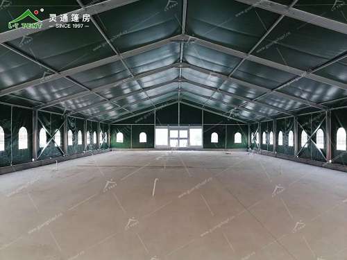 靈通篷房為企業(yè)搭建臨時倉儲篷房 靈通篷房為企業(yè)搭建臨時倉儲篷房